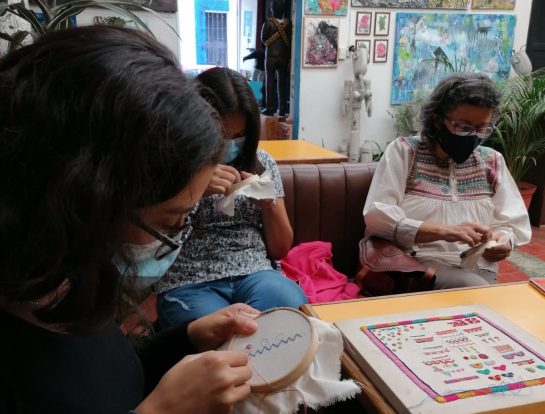 Traditional embroidery workshop - Cultura Distinta - Things to do in San Cristobal Traditional embroidery