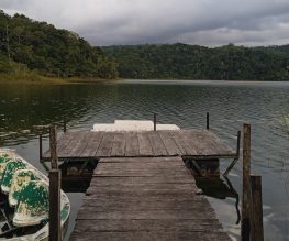 Experiences - Cultura Distinta - Things to do in San Cristobal Small dock at lake in Lacandon jungle