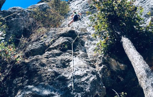 Rock climbing San Cristobal