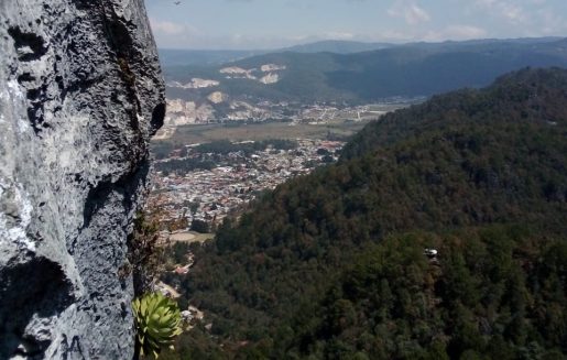 View San Cristobal rock climbing
